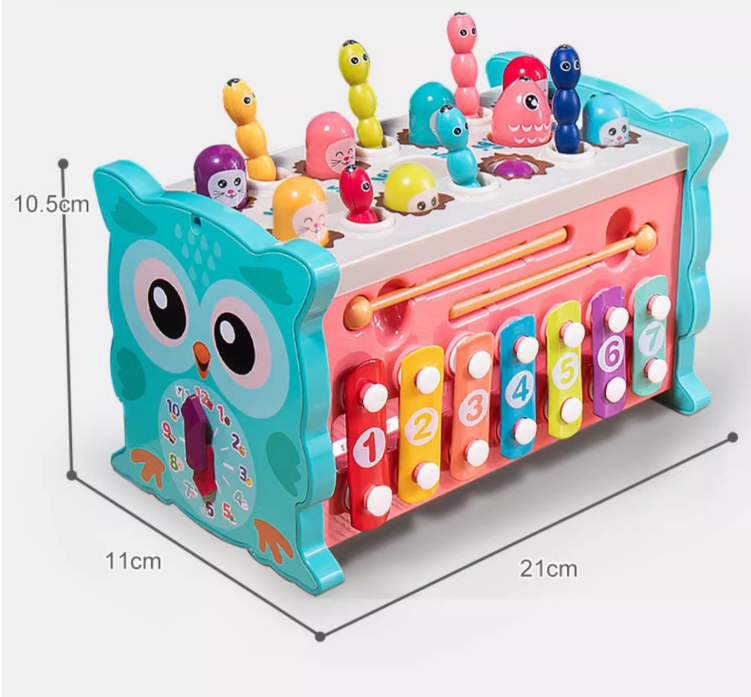 12-in-1 Montessori Activity Cube for Toddlers