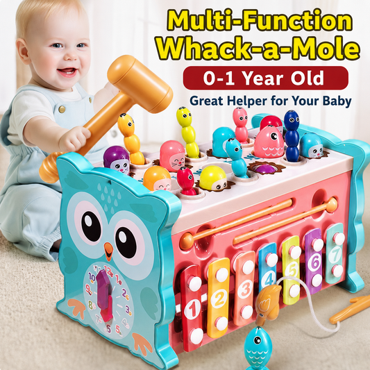 12-in-1 Montessori Activity Cube for Toddlers
